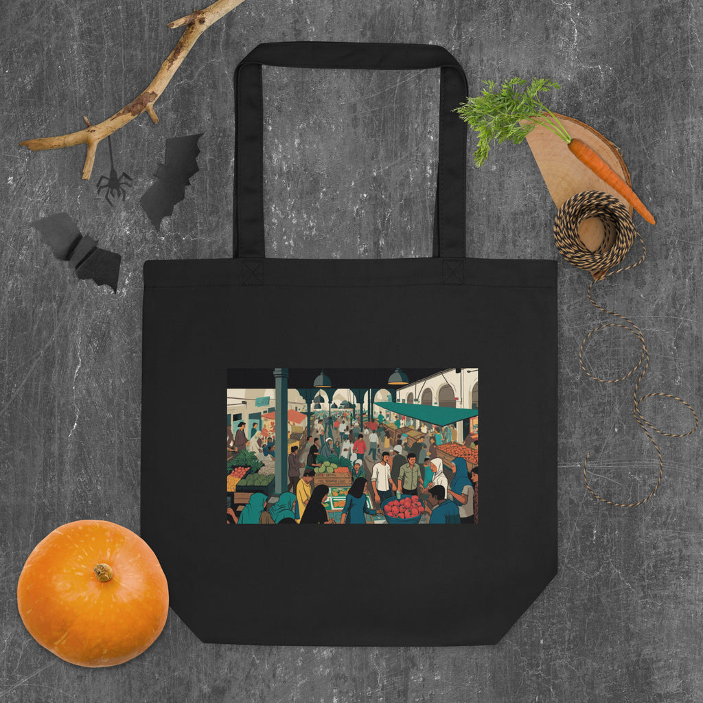 "Hockney's Pasar" Eco Tote Bag